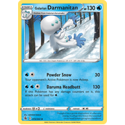 Reverse Holo Galarian Darmanitan Uncommon 072/264 Fusion Strike Singles