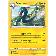 Reverse Holo Eelektross Rare 097/264 Fusion Strike Singles