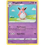 Reverse Holo Wigglytuff Uncommon 111/264 Fusion Strike Singles