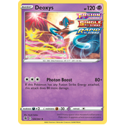 Reverse Holo Deoxys Holo Rare 120/264 Fusion Strike Singles