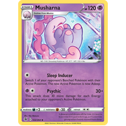 Reverse Holo Musharna Uncommon 122/264 Fusion Strike Singles