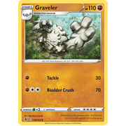 Reverse Holo Graveler Uncommon 136/264 Fusion Strike Singles