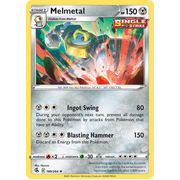 Reverse Holo Melmetal Holo Rare 189/264 Fusion Strike Singles