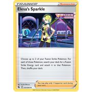 Reverse Holo Elesa's Sparkle Uncommon 233/264 Fusion Strike Singles