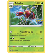 Ariados 007/078 Uncommon Pokemon Go Pokemon Card Single