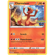 Reverse Holo Charmeleon 009/078 Uncommon Pokemon Go Pokemon Card Single