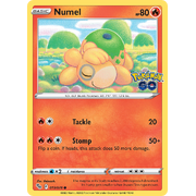 Reverse Holo Numel 013/078 Common Pokemon Go Pokemon Card Single