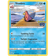 Reverse Holo Slowbro 020/078 Uncommon Pokemon Go Pokemon Card Single