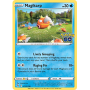 Reverse Holo Magikarp 021/078 Common Pokemon Go Pokemon Card Single