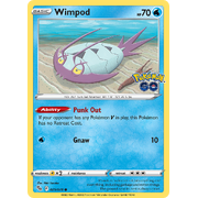 Wimpod 025/078 Common Pokemon Go Pokemon Card Single