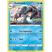 Reverse Holo Golisopod 026/078 Holo Rare Pokemon Go Pokemon Card Single