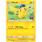 Pikachu (28) 028/078 Holo Rare Pokemon Go Pokemon Card Single