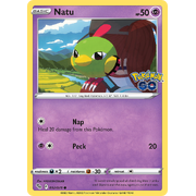 Reverse Holo Natu 032/078 Common Pokemon Go Pokemon Card Single
