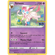 Sylveon 035/078 Holo Rare Pokemon Go Pokemon Card Single