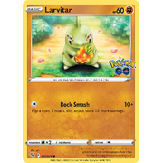Larvitar 037/078 Common Pokemon Go Pokemon Card Single