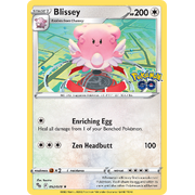 Reverse Holo Blissey 052/078 Holo Rare Pokemon Go Pokemon Card Single