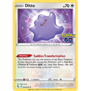 Ditto 053/078 Holo Rare Pokemon Go Pokemon Card Single