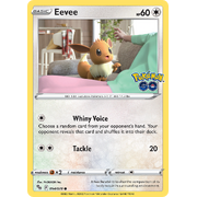 Eevee 054/078 Common Pokemon Go Pokemon Card Single