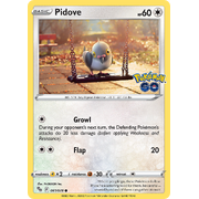 Pidove 061/078 Common Pokemon Go Pokemon Card Single