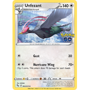 Unfezant 063/078 Uncommon Pokemon Go Pokemon Card Single