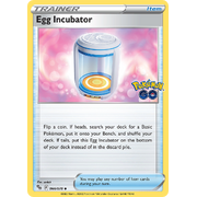 Egg Incubator 066/078 Uncommon Pokemon Go Pokemon Card Single