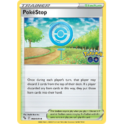 Reverse Holo PokeStop 068/078 Uncommon Pokemon Go Pokemon Card Single