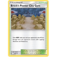 Reverse Holo Brock's Pewter City Gym Hidden Fates (54/68)