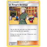 Reverse Holo Lt. Surge's Strategy Hidden Fates (60/68)