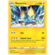 Reverse Holo Manectric 055/196 Rare Lost Origin Single