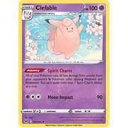 Clefable 063/196 Rare Lost Origin Single