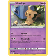 Reverse Holo Mimikyu 080/196 Rare Lost Origin Single
