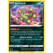 Reverse Holo Spiritomb 117/196 Rare Lost Origin Single