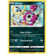 Reverse Holo Hoopa 122/196 Rare Lost Origin Single