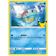 Holo Squirtle 17/25 25th Annv Promo