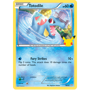 Holo Totodile 18/25 25th Annv Promo