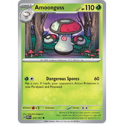 Amoonguss 010/197 Uncommon Scarlet & Violet Obsidian Flames Card Reverse Holo