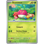 Bounsweet 016/197 Common Scarlet & Violet Obsidian Flames Card Reverse Holo