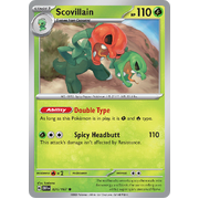 Scovillain 025/197 Rare Scarlet & Violet Obsidian Flames Card Reverse Holo