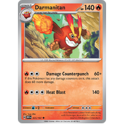 Darmanitan 035/197 Uncommon Scarlet & Violet Obsidian Flames Card Reverse Holo