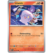 Litwick 036/197 Common Scarlet & Violet Obsidian Flames Card Reverse Holo