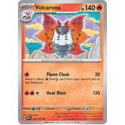 Volcarona 041/197 Uncommon Scarlet & Violet Obsidian Flames Card Reverse Holo