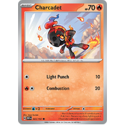 Charcadet 043/197 Common Scarlet & Violet Obsidian Flames Card Reverse Holo