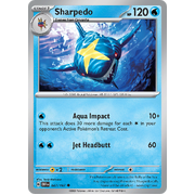 Sharpedo 047/197 Uncommon Scarlet & Violet Obsidian Flames Card Reverse Holo