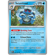 Seismitoad 052/197 Uncommon Scarlet & Violet Obsidian Flames Card