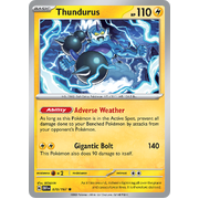 Thundurus 070/197 Rare Scarlet & Violet Obsidian Flames Card Reverse Holo