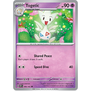 Togetic 084/197 Uncommon Scarlet & Violet Obsidian Flames Card Reverse Holo