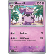 Granbull 088/197 Uncommon Scarlet & Violet Obsidian Flames Card Reverse Holo