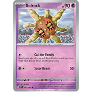 Solrock 093/197 Uncommon Scarlet & Violet Obsidian Flames Card Reverse Holo