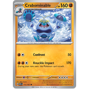 Crabominable 115/197 Uncommon Scarlet & Violet Obsidian Flames Card