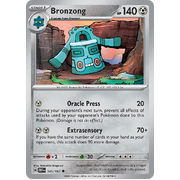 Bronzong 145/197 Uncommon Scarlet & Violet Obsidian Flames Card Reverse Holo